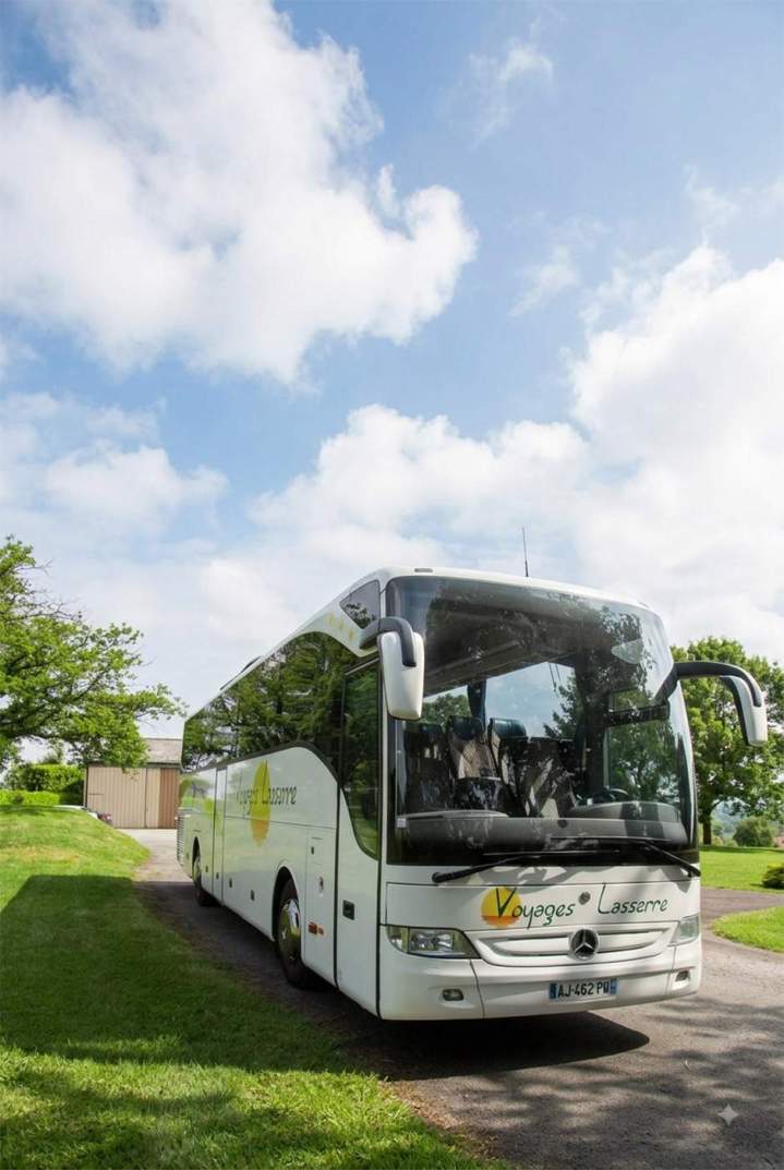 Autocar pour transport de groupes Dax