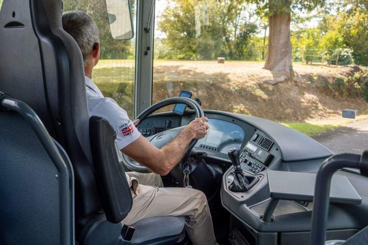 Notre flotte d'autocars modernes