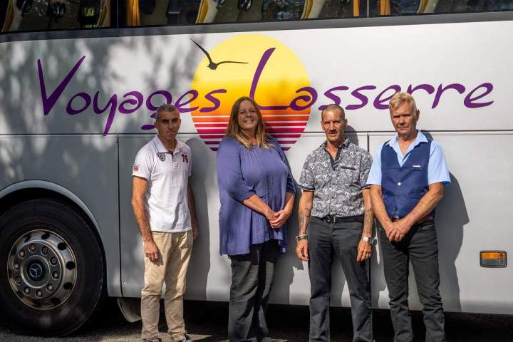 Transport de groupes sur mesure
